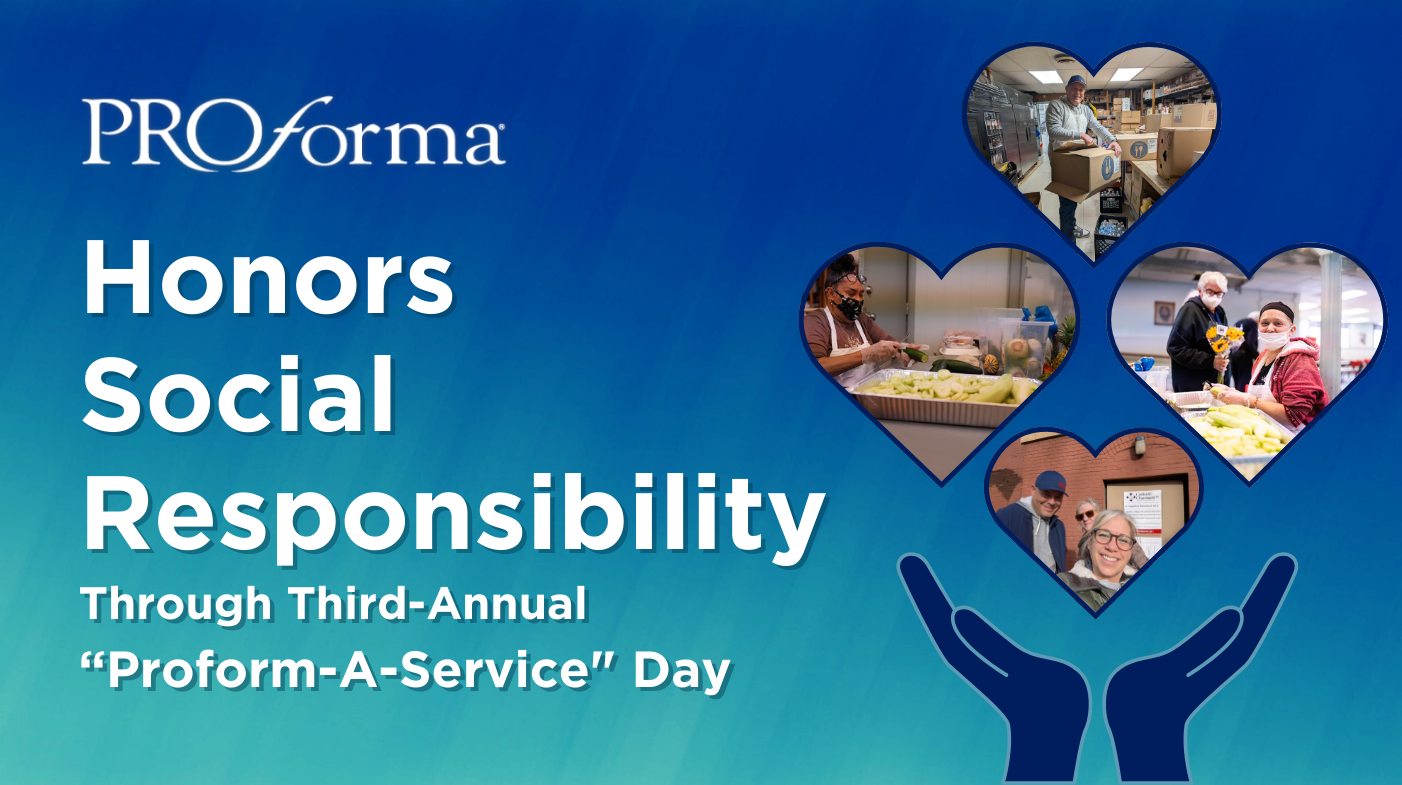 Proforma Honors Social Responsibility